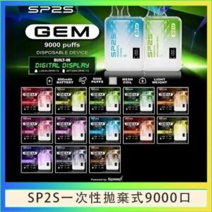 SP2S GEM拋棄式電子煙思博瑞一次性9000口 - 百香果