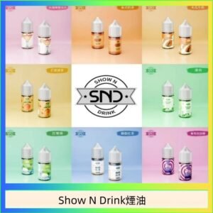 Show N Drink煙油 玫瑰檸檬冰沙 泰式奶茶