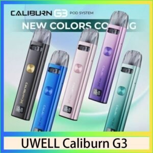 UWELL Caliburn G3咖哩棒G3 KIT電子煙2主機官網評價說明書